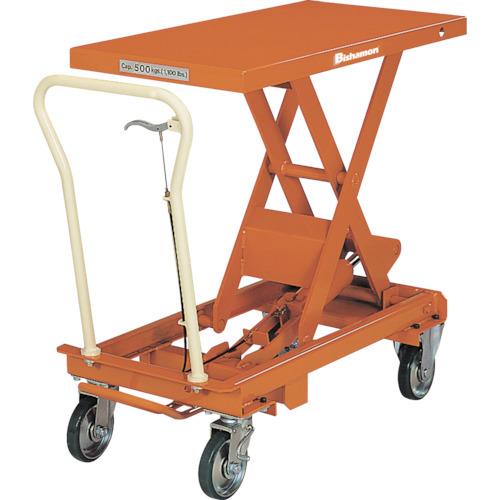 (運賃見積り)(直送品)ビシャモン リフターBX(手動式)(足踏みペダル式) BX-50 | 