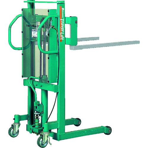 (運賃見積り)(直送品)ビシャモン トラバーリフト(手動油圧式) 均等荷重150kg STS15 | 