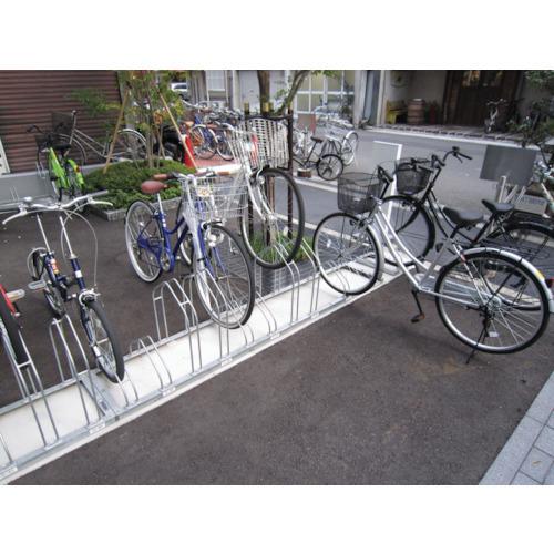 (送料別途)(直送品)ダイケン 平置き自転車ラック前輪差込式サイクルスタンド 両面12台収容 CS-MW12 | DAIKEN