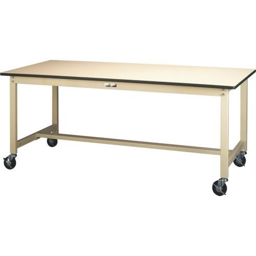 (直送品)ヤマテック ワークテーブルキャスター付 ポリエステル天板W1500×D750 SWPC-1575-II | 