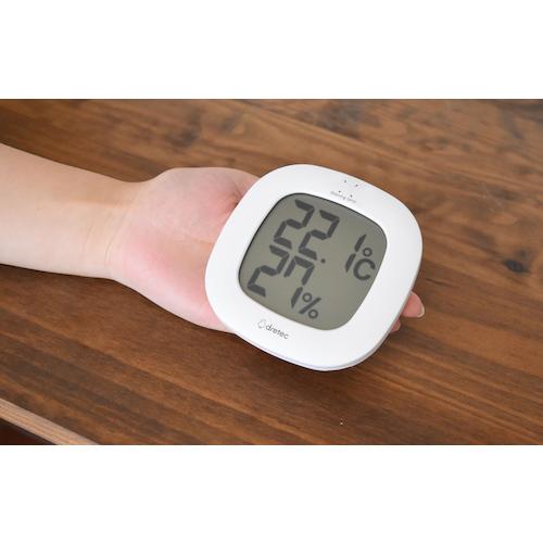 デジタル温湿度計 ルミール ホワイト ホワイト dretec ドリテック O-423WT |  | 04