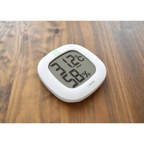 デジタル温湿度計 ルミール ホワイト ホワイト dretec ドリテック O-423WT |  | 05