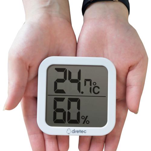 デジタル温湿度計 クラル ホワイト ホワイト dretec ドリテック O-414WT |  | 02