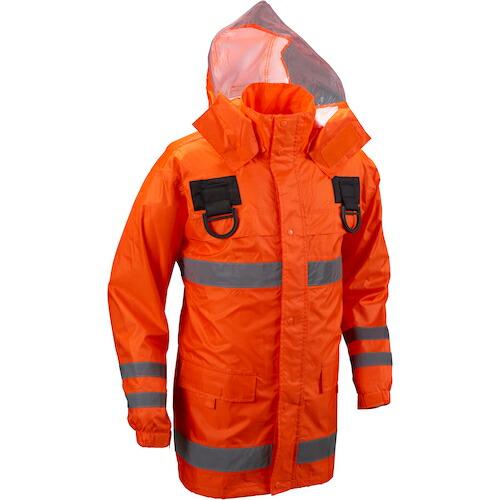 (納期約1ヶ月)安全レイン フルハーネス仕様 フラッシュ LLサイズ 船橋 FS-6000FH FL LL |  | 01