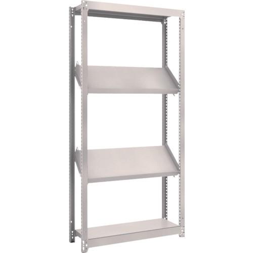 (送料別途)(直送品)TRUSCO スチールラック M1.5型棚 900X300XH1800 4段 傾斜2段 M1.5-6334K2 | TRUSCO中山