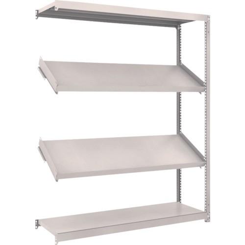 (送料別途)(直送品)TRUSCO スチールラック M1.5型棚 1500X450XH1800 4段 傾斜2段 連結 M1.5-6544K2B | TRUSCO中山