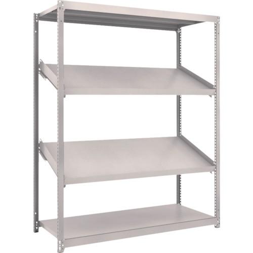 (送料別途)(直送品)TRUSCO スチールラック M1.5型棚 1500X600XH1800 4段 傾斜2段 M1.5-6564K2 | TRUSCO中山