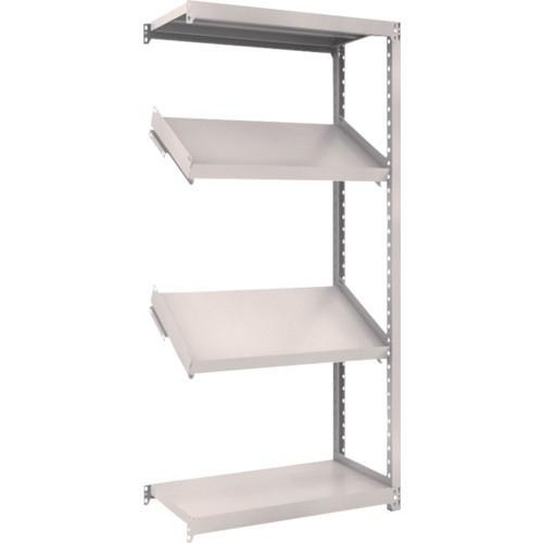 (送料別途)(直送品)TRUSCO スチールラック M2型棚 900X450XH1800 4段 傾斜2段 連結 M2-6344K2B | TRUSCO中山