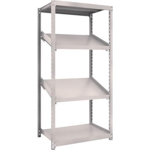 (送料別途)(直送品)TRUSCO スチールラック M2型棚 900X600XH1800 4段 傾斜2段 M2-6364K2