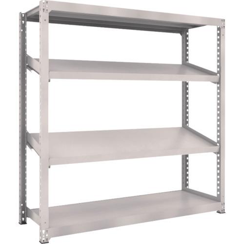 (送料別途)(直送品)TRUSCO スチールラック M3型中量棚 1800X571XH1800 4段 傾斜2段 M3-6664K2