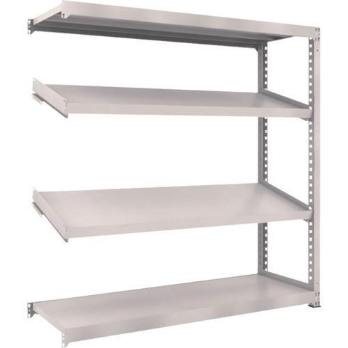 (送料別途)(直送品)TRUSCO スチールラック M3型中量棚 1800X571XH1800 4段 傾斜2段 連結 M3-6664K2B