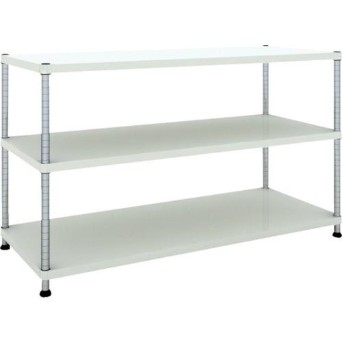(送料別途)(直送品)TRUSCO スチールラック フェニックスラック 1500X600 3段 W色 抗菌粉体塗装 PER-3563-W | TRUSCO中山