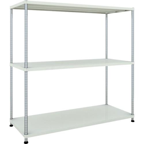 (送料別途)(直送品)TRUSCO スチールラック フェニックスラック 1500X600 3段 W色 抗菌粉体塗装 PER-5563-W