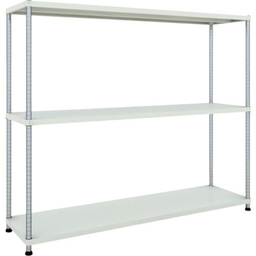 (送料別途)(直送品)TRUSCO スチールラック フェニックスラック 1800X450 3段 W色 抗菌粉体塗装 PER-5643-W