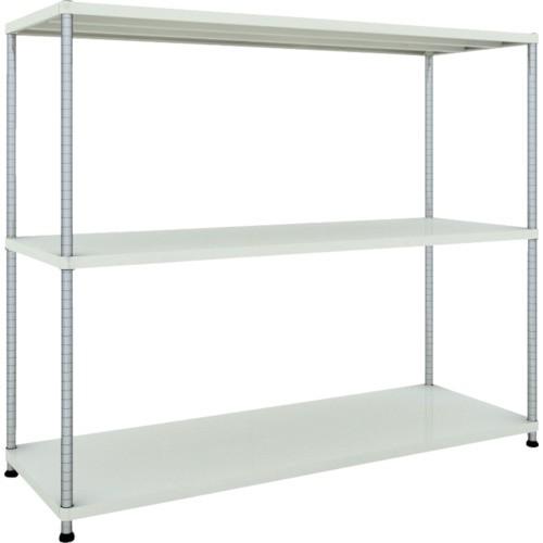 (送料別途)(直送品)TRUSCO スチールラック フェニックスラック 1800X600 3段 W色 抗菌粉体塗装 PER-5663-W