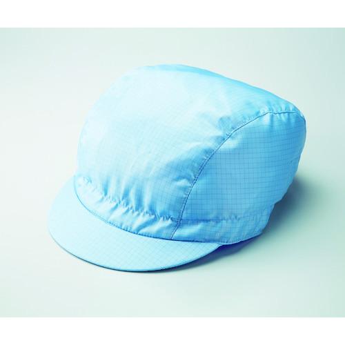 TRUSCO 制電子グリッド仕様キャップ 浅型 ブルー フリーサイズ TCGCA-B | TRUSCO中山