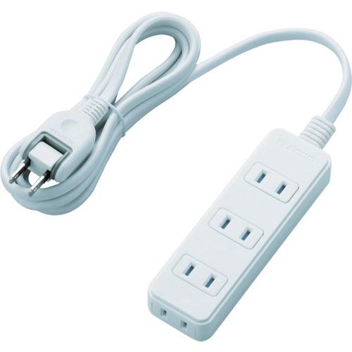 エレコム ほこりシャッター付き電源タップ T-ST02-22420WH | 