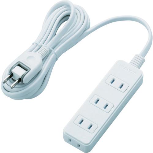 エレコム ほこりシャッター付き電源タップ T-ST02-22430WH | 