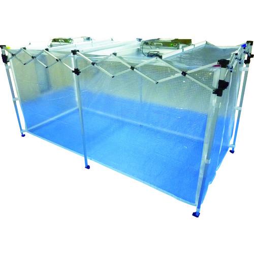 (送料別途)(直送品)KOK オールアルミ ワンタッチ 簡易クリーンブース 2段式 CB-2 | 