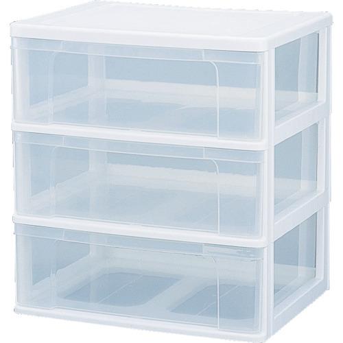 (運賃見積り)(直送品)IRIS 221330 ワイドチェスト クリア W-545 | 