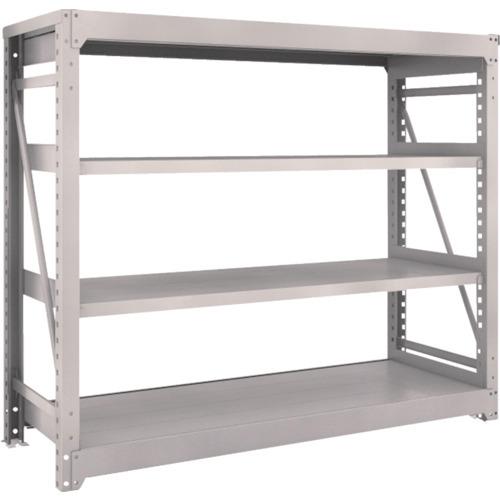 (送料別途)(直送品)TRUSCO スチールラック M10型重量棚 1800X620XH1500 4段 単体 ネオグレー M10-5664:NG | TRUSCO中山