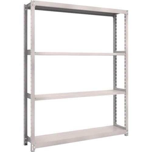 (送料別途)(直送品)TRUSCO スチールラック M2型 W1460×D300×H1800 4段 単体 ネオグレー M2-6534:NG