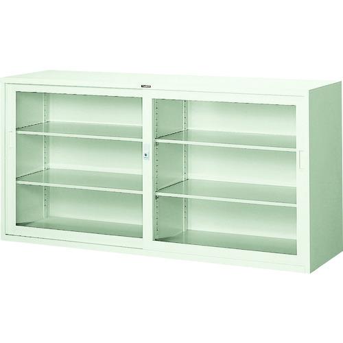 (送料別途)(直送品)TRUSCO スタンダード書庫(D515) ガラス引違 1760XH880 N306GW
