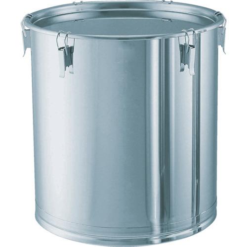 (送料別途)(直送品)MONOVATE(旧：日東金属工業) ステンレスタンク テーパー付キャッチクリップ式密閉タンク(フタ付)150L TP-CTH-565 | 