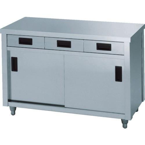 (直送品)アズマ ステンレス片面引出し付保管庫 1800×450×800 ACO-1800K