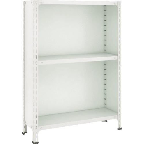 (送料別途)(直送品)TRUSCO スチールラック 軽量棚背板・側板付 1500X450X1200 天地3段 ネオグレー 45X-23:NG