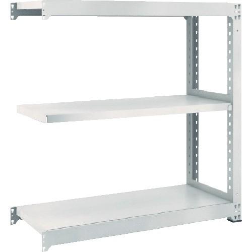 (送料別途)(直送品)TRUSCO スチールラック M3型中量棚 1800X471XH1200 3段 連結 ネオグレー M3-4653B:NG