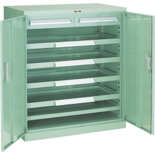 (運賃見積り)(直送品)TRUSCO スライド工具キャビネット 881X551 DX-33A