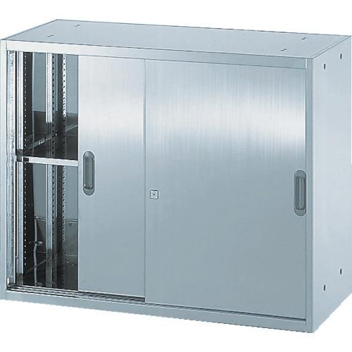 (送料別途)(直送品)TRUSCO ステンレス保管庫(D500) 引違 900XH720 STS5-7