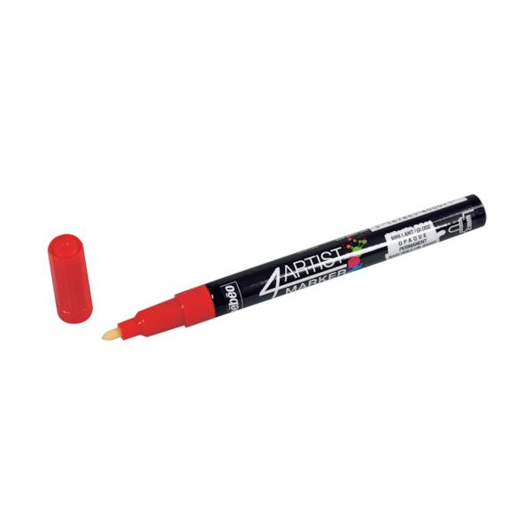 ペベオ pebeo 4アーティスト マーカー 2mmラウンド レッド 580007 |  | 01