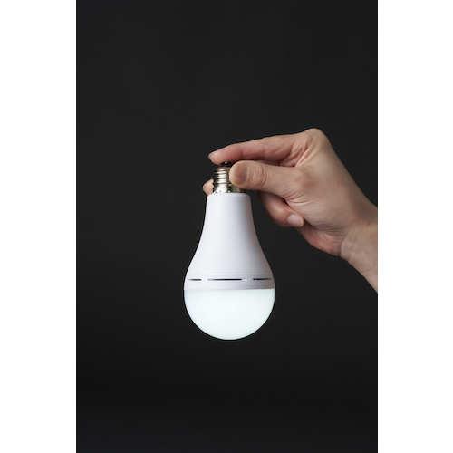 (防災NAVI2024)蓄電型 LED電球 防災電球 昼白色 かりはな製作所 KS01-WH |  | 02