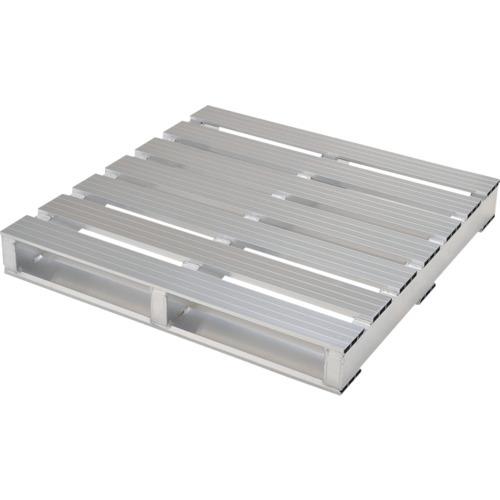 (運賃見積り)(直送品)ピカ アルミパレット PTA型 片面二方差し 1200X1200mm PTA-1212D2 | 