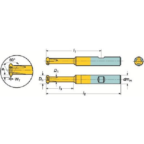 SANDVIK コロミル326ソリッドエンドミル(730) 1025 326R06-B15050VM-TH:1025 | 