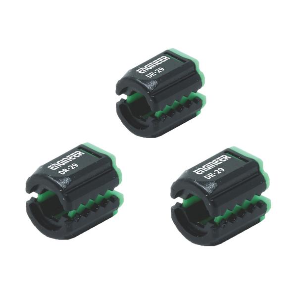 エンジニア ENGINEER DR-29 Miniネジキャッチ 4〜6.35mm 3個セット ライムグリーン DR-29 | エンジニア | 01