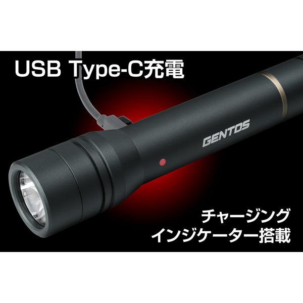 フラッシュライト 1000lm STELLAシリーズ ジェントス GENTOS ST-186R |  | 05