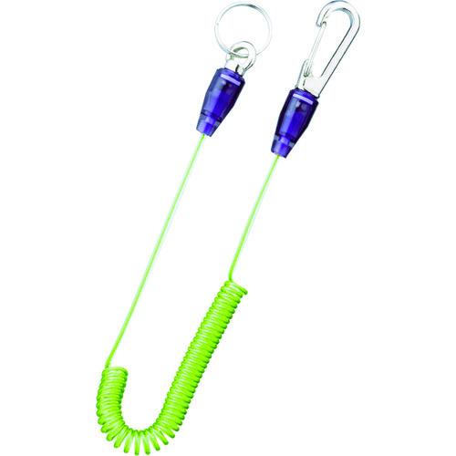 TOP スリムセーフティコード ステンレスワイヤー イエローグリーン SFC125YG | 