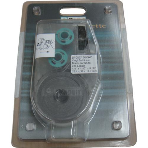 PANDUIT 熱転写ハンディプリンタ用セルフラミネートラベル印字部9.7×横25.4 225枚入 S100X125VAC | 