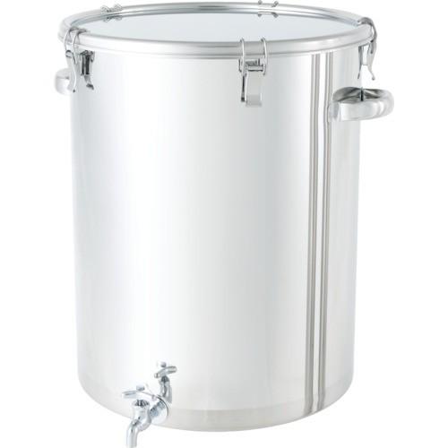 (送料別途)(直送品)MONOVATE ステンレスタンク ストレート密閉タンク(蛇口付) 100L CTH-W-47H | 