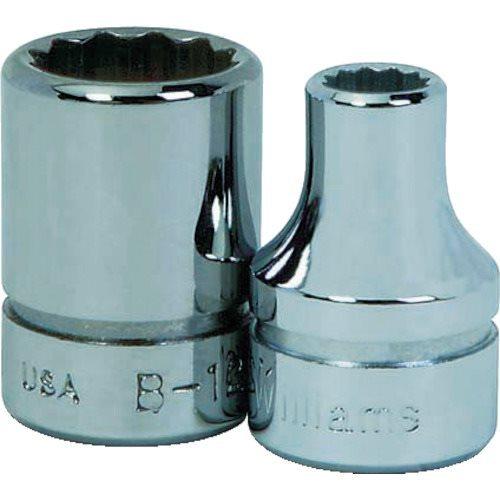 WILLIAMS 3/8ドライブ ショートソケット 12角 17mm JHWBM-1217 | 