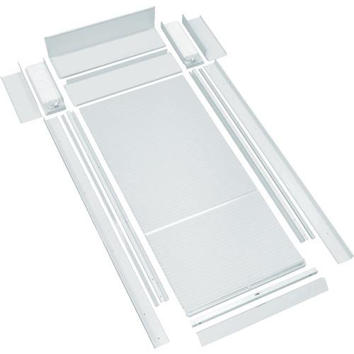 (個別送料2000円)(直送品)TRUSCO 軽中量棚150型 シャッター付棚用シャッターユニット900×300 TLA43K-MC