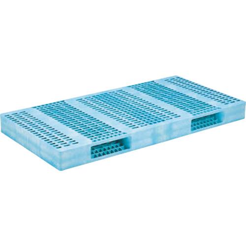(送料別途)(直送品)サンコー プラスチックパレット 825604 R2-1122F ブルー SK-R2-1122F-BL | 