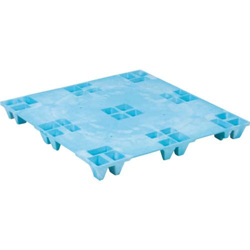 (運賃見積り)(直送品)サンコー プラスチックパレット 812137 TLパレット ライトブルー SK-TL-SN4-1111-BLL | 