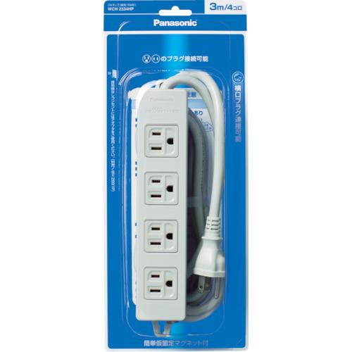 Panasonic OAタップ 接地15A形 4コ口 5mコード付 WCH2354HP | Panasonic
