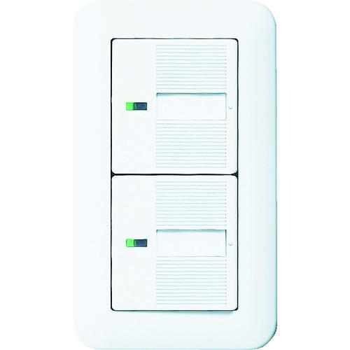 Panasonic コスモワイド埋込ほたるダブルスイッチB WTP50512WP | Panasonic
