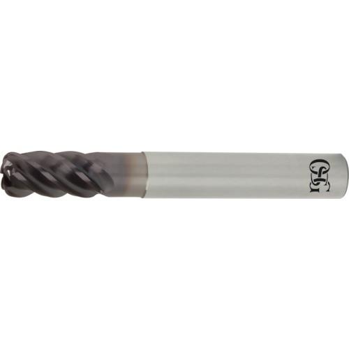 OSG FXコート チタン合金加工用不等リードエンドミル 5刃ロング UVX‐TI‐ コーナー半径0mm 刃径25mm 刃長50mm 首下長75mm 8555450 UVX-TI-5FL 25X75