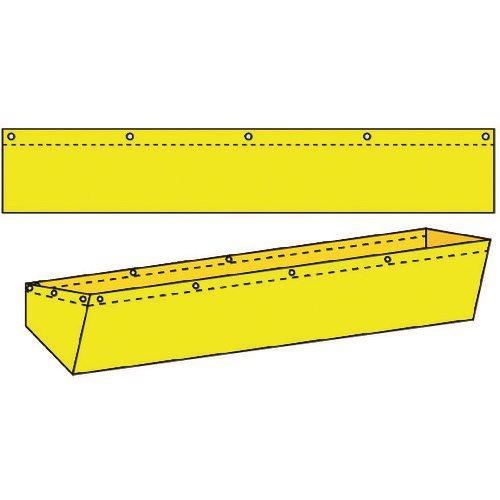 (送料別途)(直送品)グリーンクロス ダンプトラック濁水落下防止カバー10tワイド用 無地 1137-0801-16 | 